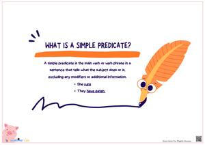 Simple Predicate Worksheet