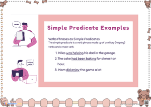 Verb Phrases as Simple Predicates 