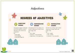Degrees of Adjectives