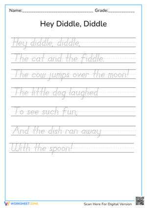 Hey Diddle, Diddle