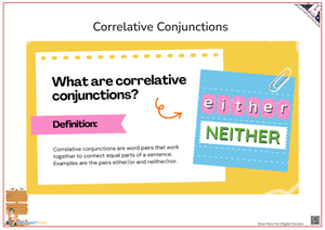 What Are Correlative Conjunctions?