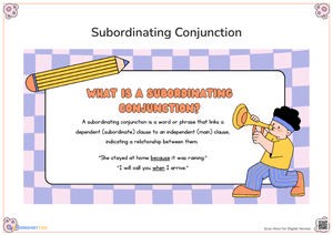 Understanding Subordinating Conjunctions