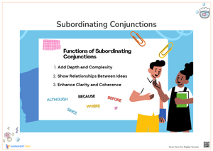 Functions of Subordinating Conjunctions