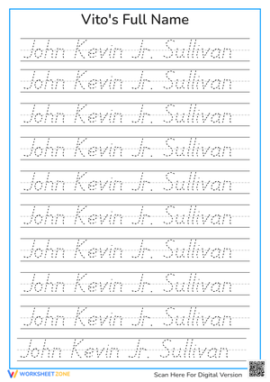 Vito's Writing Activity