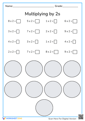 Multiplying by 2s