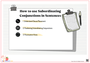 Mastering Subordinating Conjunctions