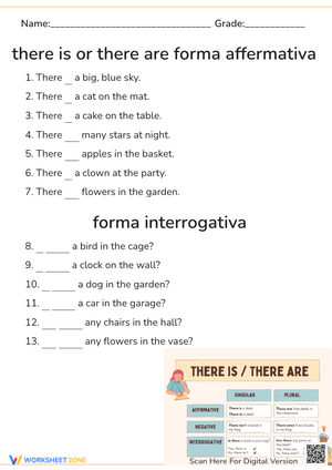 There is or There are