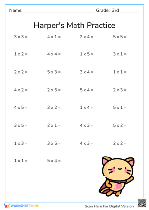 Multiplication Practice