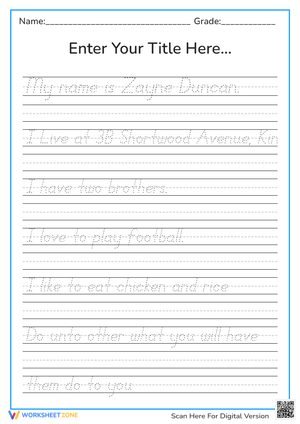 writing