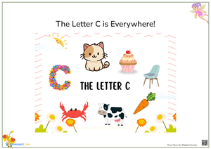 Fun Letter C Worksheets for Kids