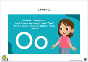 Letter O Worksheets for Kids