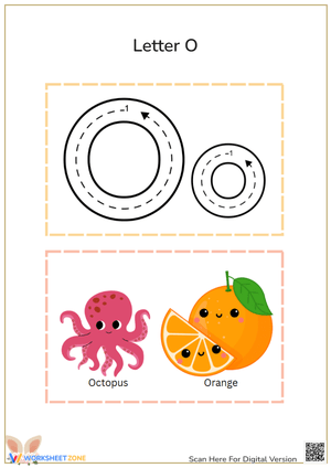 Fun Letter O Worksheets for Kids