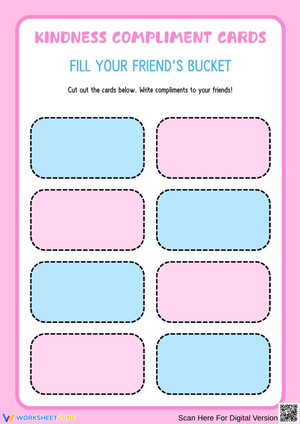 Kindness Compliment Cards