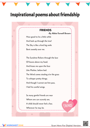Friends - Poems About Friendship