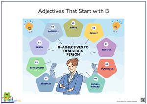 Adjectives That Start with B - Describing a Person