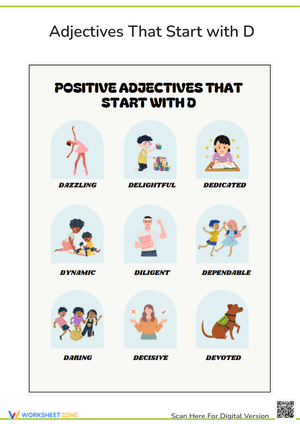 Positive Adjectives That Start with D
