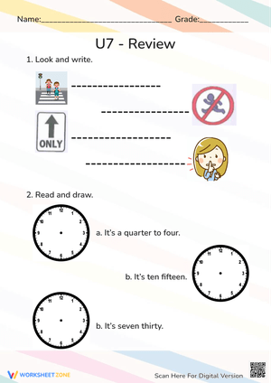 Grade 3 ELA Review Worksheet | Essential Quiz Prep