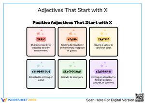 Positive Adjectives That Start with X