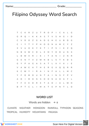 Grade 4 Social Science Word Search