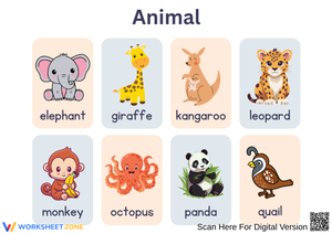 Fun Animal Vocabulary for Kids