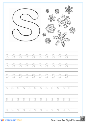 The letter S