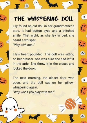 The Whispering Doll: Scary Stories for Kids