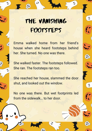 The Vanishing Footsteps: Scary Stories for Kids