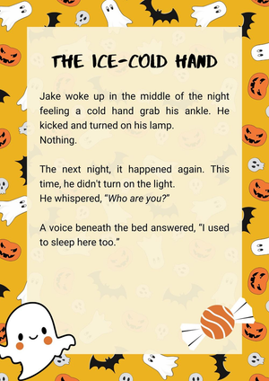 The Ice-Cold Hand: Scary Stories for Kids