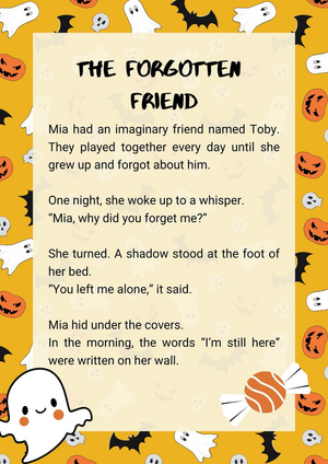 The Forgotten Friend: Scary Stories for Kids