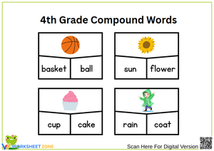 4th Grade Vocabulary Words - Fun with Compound Words