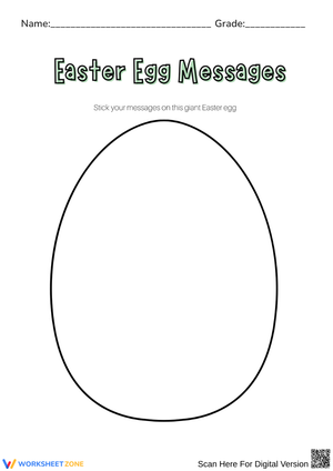 Easter Egg Messages