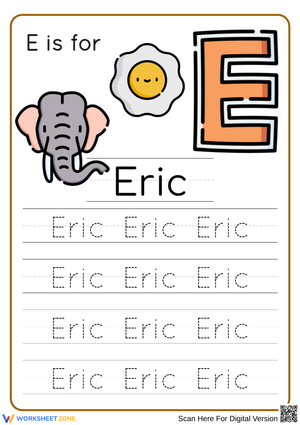E is for Eric