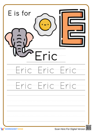 E is for Eric