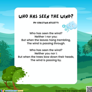 Who Has Seen the Wind Worksheet