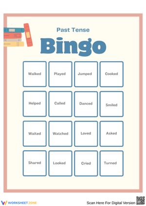 Past Tense Bingo