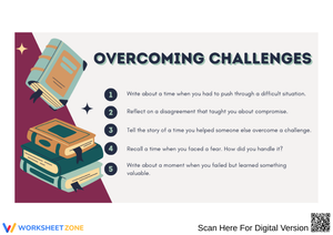 Overcoming Challenges Writing Prompts for Growth