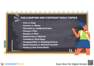 Fun Compare and Contrast Essay Topics 