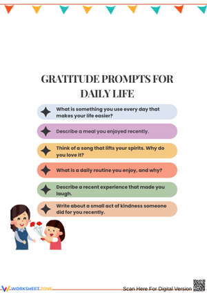 Gratitude Prompts for Daily Life