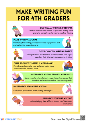 Make Writing Fun for 4th Graders