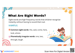 Sight words definition