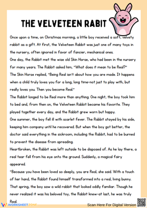The Velveteen Rabbit - A Story of True Love