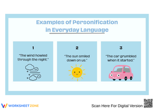 Personification in Everyday Language Examples
