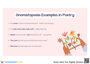 Onomatopoeia in Poetry: Engaging Sound Word Examples