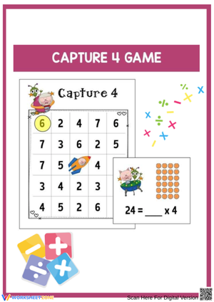 Multiplication Capture Game for Classroom