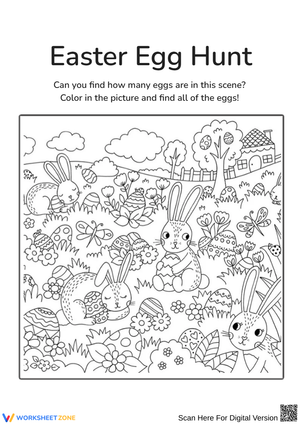 Easter Egg Hunt Activity