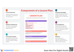 Key Components of a Lesson Plan for Teachers