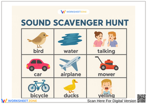 Sound Scavenger Hunt for Phonological Awareness