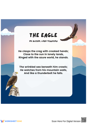 The Eagle by Alfred Lord Tennyson – Poetry Display