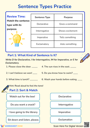 Mastering Sentence Types – Fun Practice