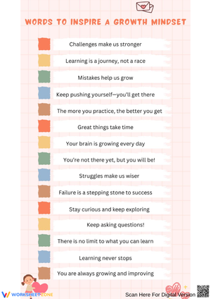 Growth Mindset Quotes for the Classroom
